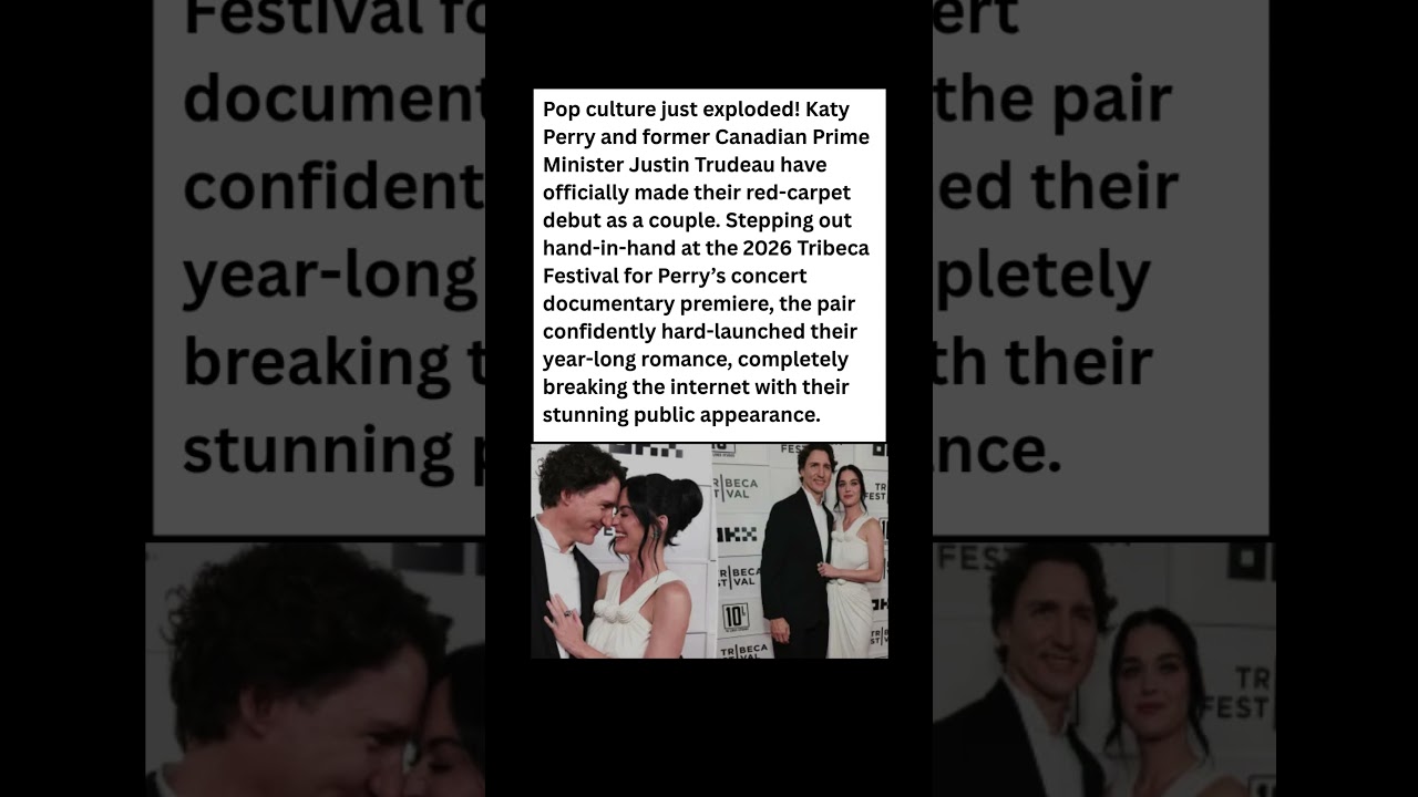 Katy Perry & Justin Trudeau Hard Launch Their Relationship! 😱🚨 #celebrity #news #shorts