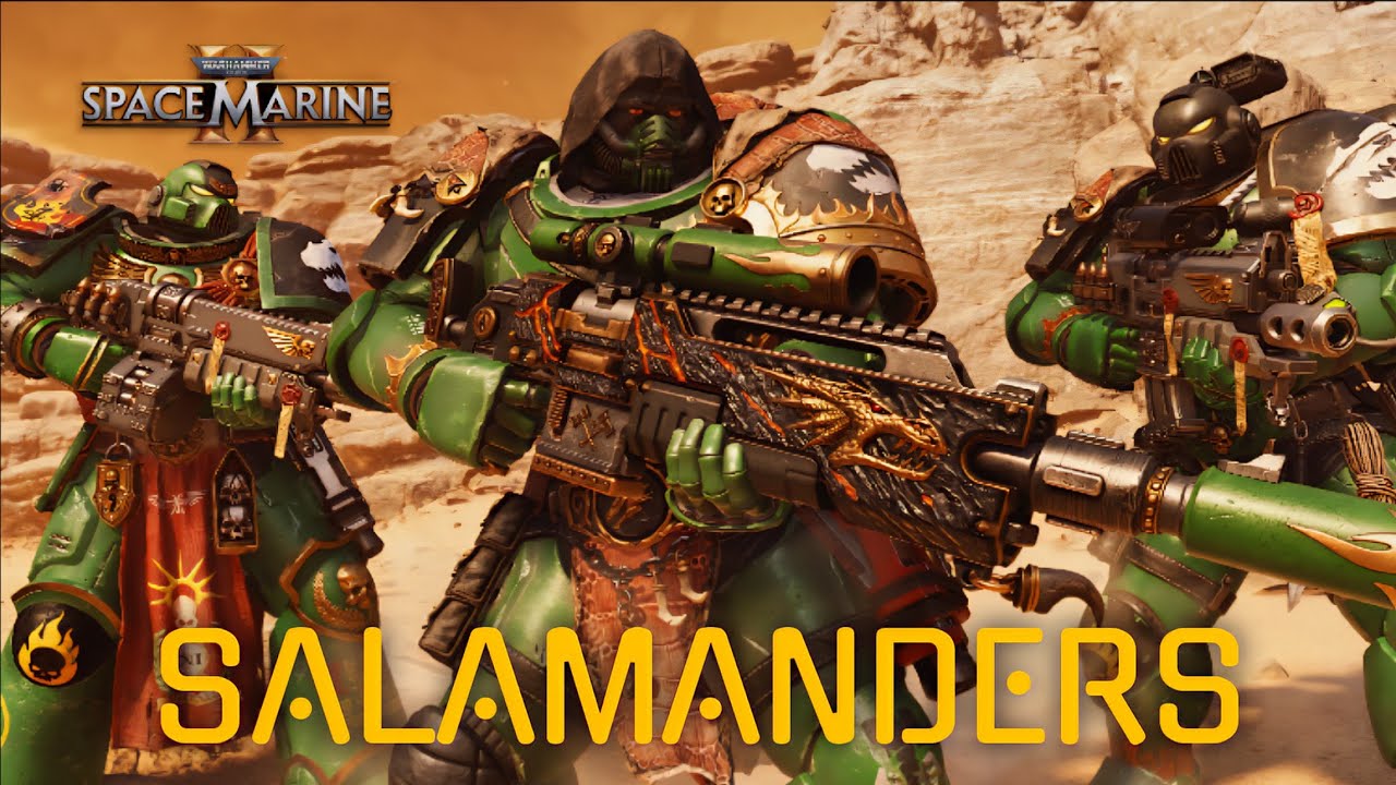 "Salamanders" Sniper Champion. Heroic Bolt Sniper, Daily "Normal" Stratagem | Space Marine 2