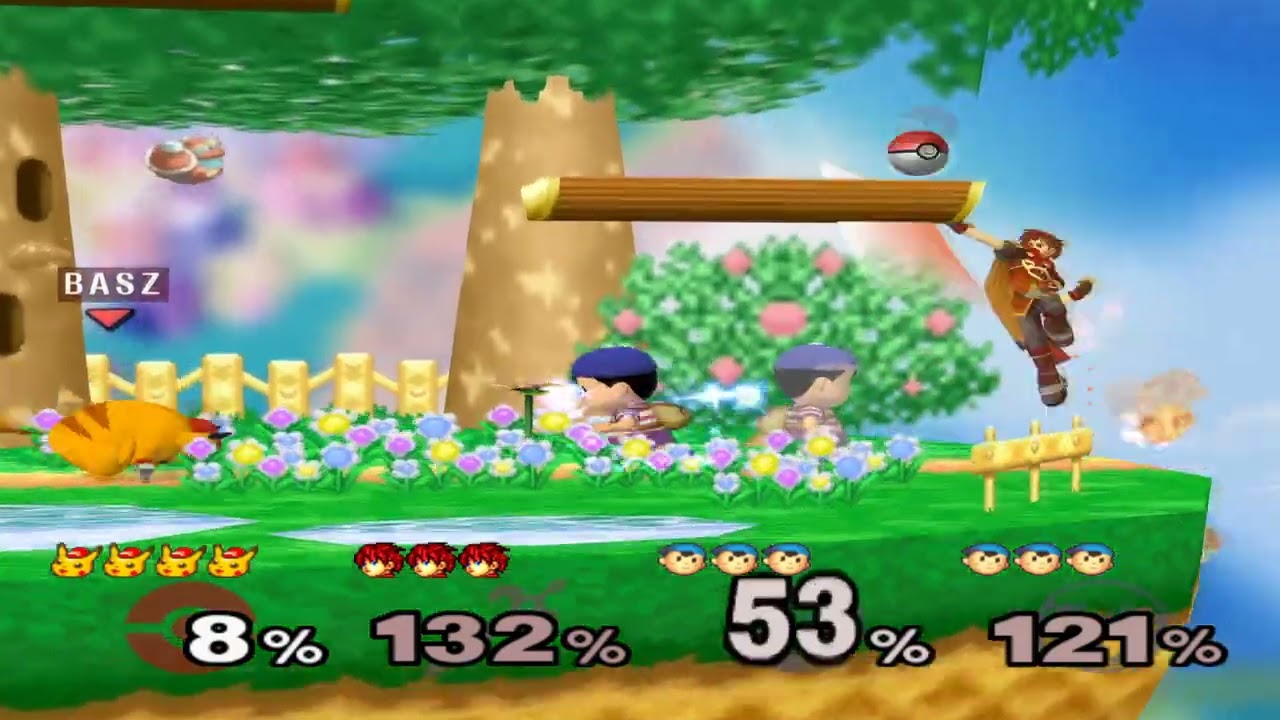 Super Smash Bros Melee (GCN) Melee VS Stock Team Match #138