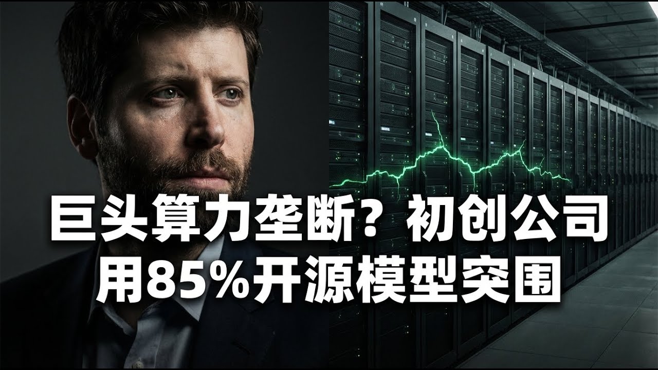 巨头用算力垄断未来，初创公司还有机会吗？内幕：他们正用85%的开源模型绕开封锁