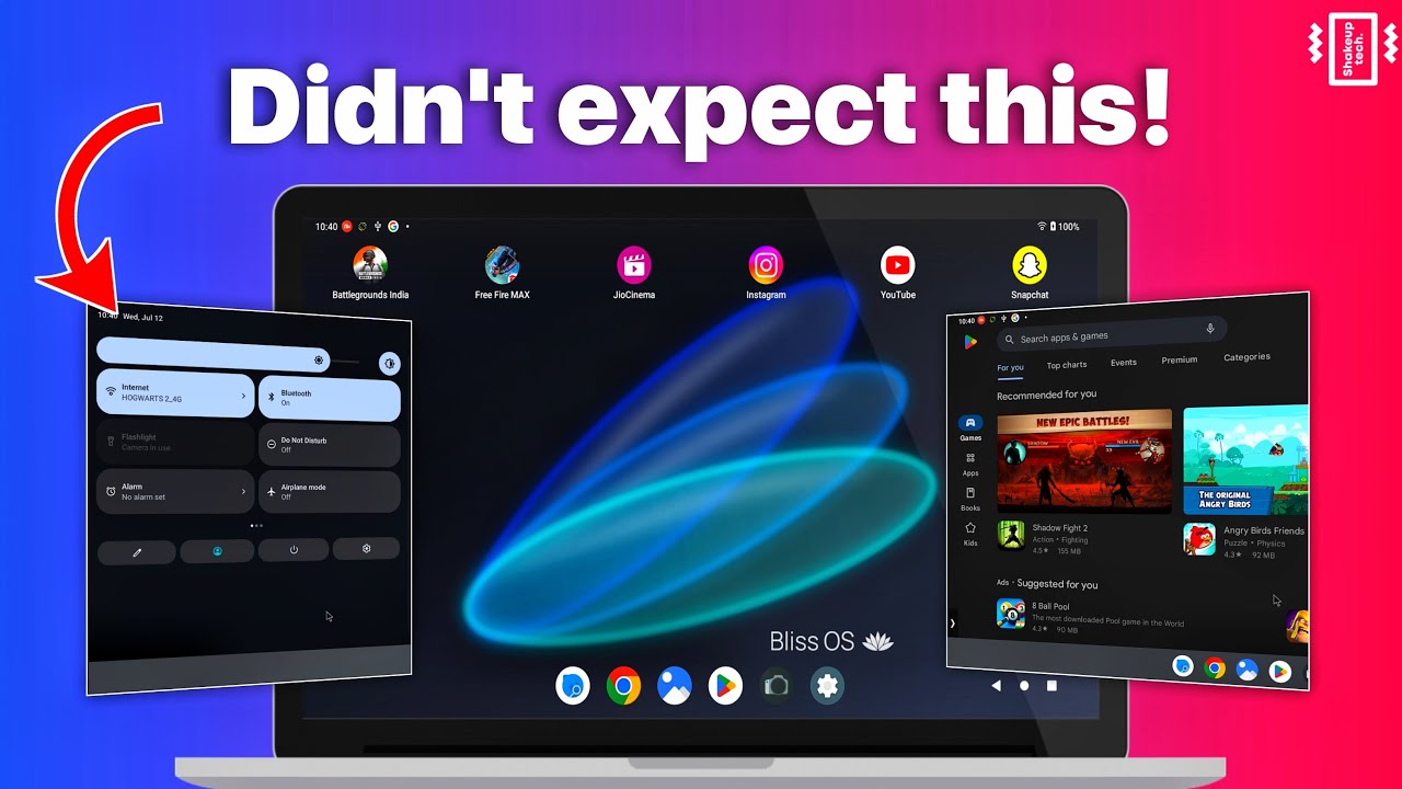 Bliss OS 15 *ANDROID 12L* Best Android OS? INSTALL & Review!