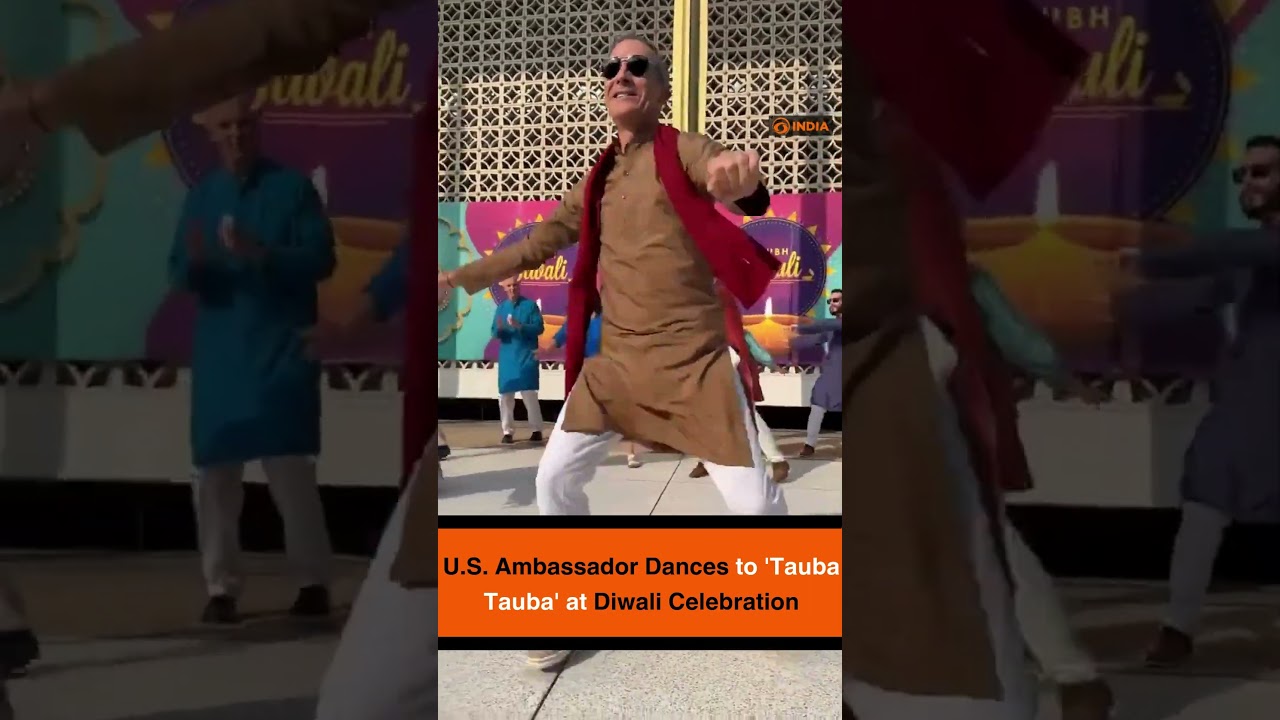 Eric Garcetti Steals the Show: U.S. Ambassador Dances to 'Tauba Tauba' at Diwali Celebration