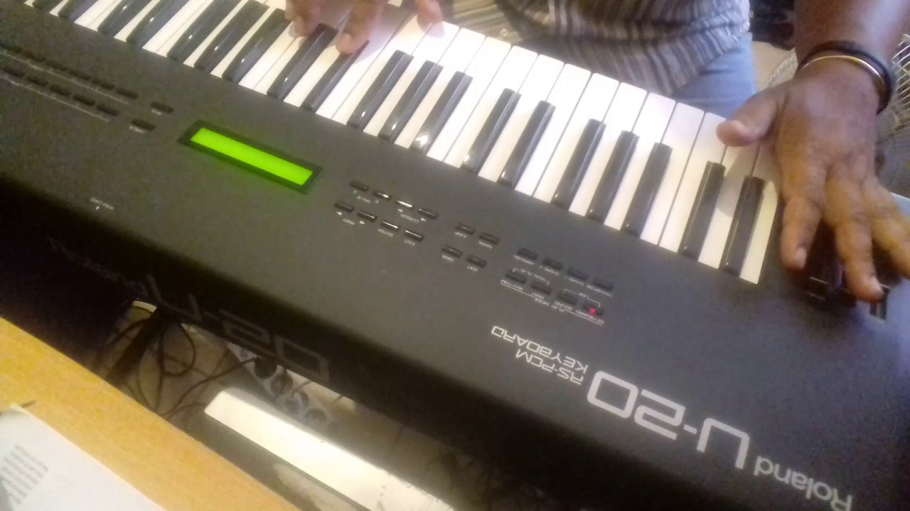 ROLAND U-20  (128 voices Internal) SOUND LOCAL