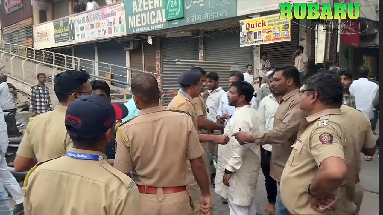 नांदेड़ चुनाव में हिंसा! बोगस वोटिंग पर कांग्रेस vs AIMIM आमने-सामने। Ward 14 Clash Police Action..!