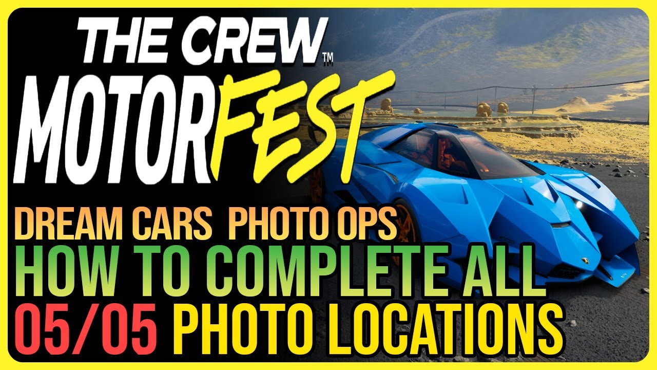 All Dream Cars Photo Ops The Crew Motorfest