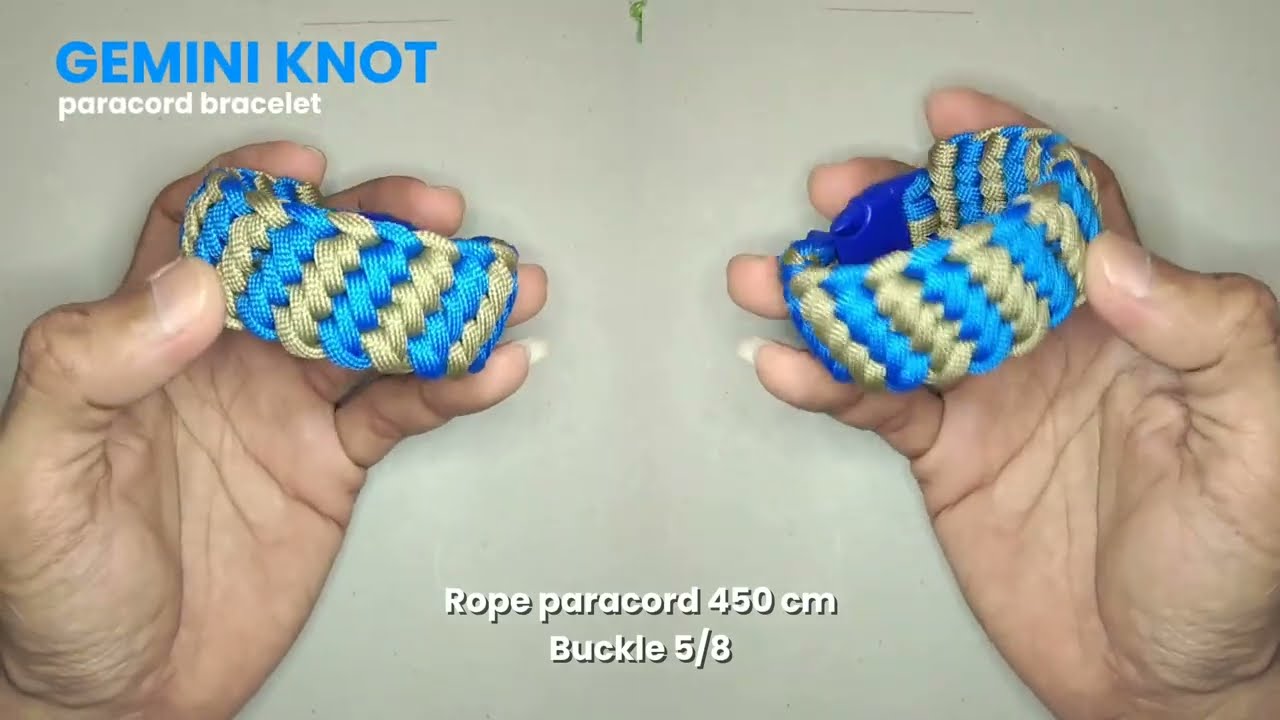 gemini paracord bracelet @Jajananlucu84