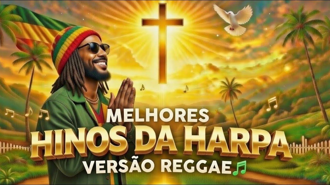 Melhores Hinos da Harpa em Reggae | Louvores Para Abençoar o Seu Dia ✝️