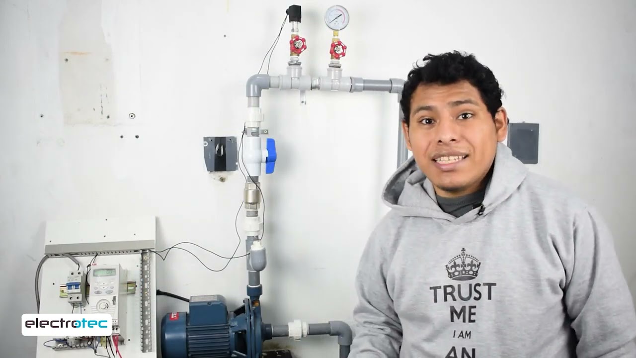 Funcionamiento y conexión de un SISTEMA DE PRESION CONSTANTE.
