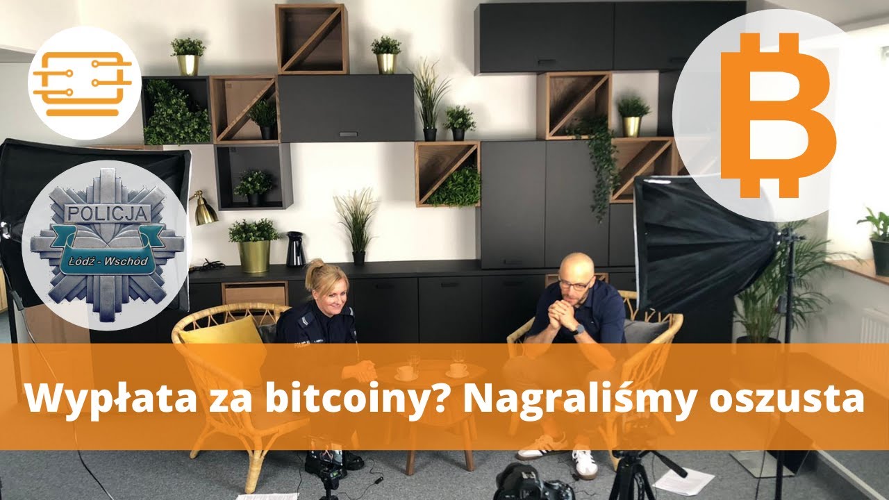 Nagraliśmy oszusta - wypłata bitcoinów. Wspólny film itwmalejfirmie i policji.
