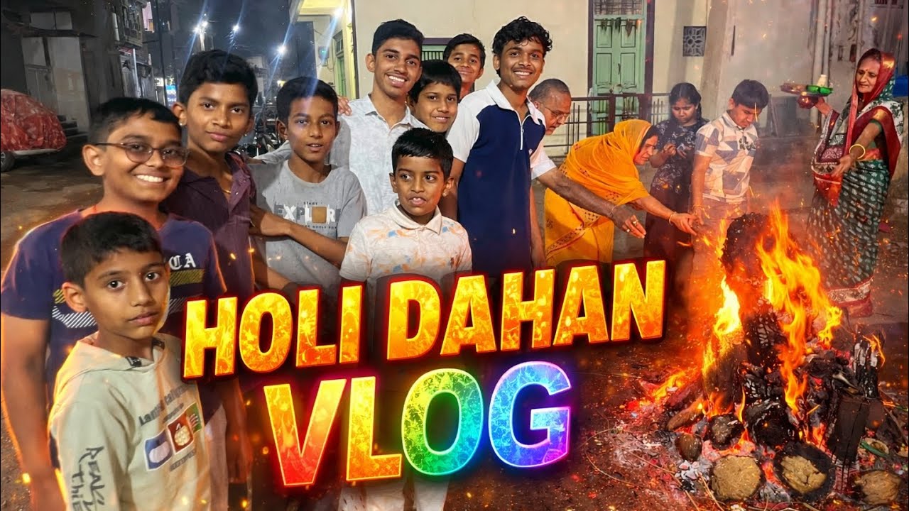 Holiii Dahan Special Vlog ❤️ | #dailyvlog #holi #holidahan #holi2026 