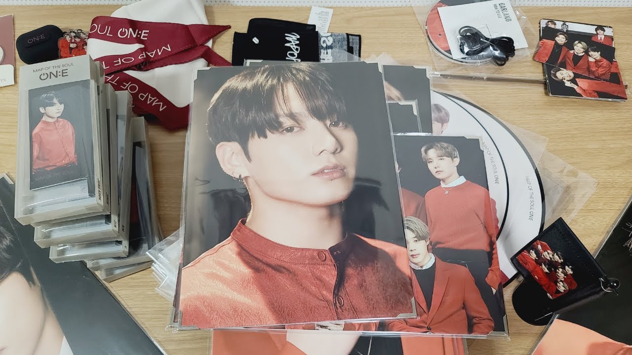 BTS MAP OF THE SOUL ON: E MD UNBOXING + GA