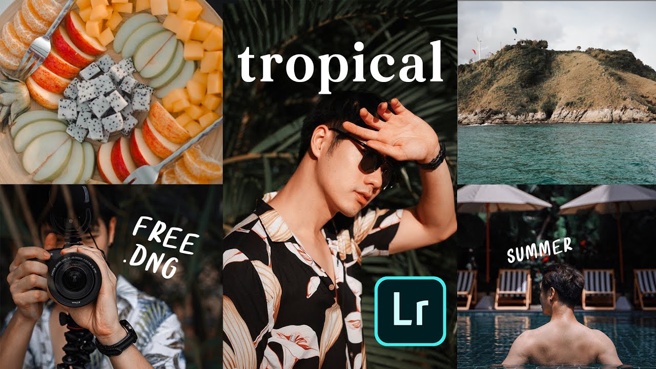 แต่งรูปโทน Tropical สไตล์แดดร้อนๆ ต้อนรับ Summer (มีแจก Preset🧡) | Here's Jae