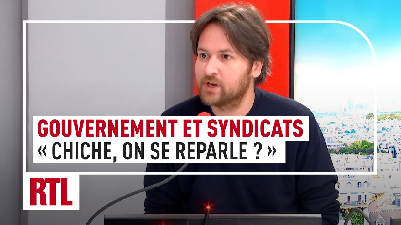 William Galibert - Gouvernement et syndicats : chiche, on se reparle ?