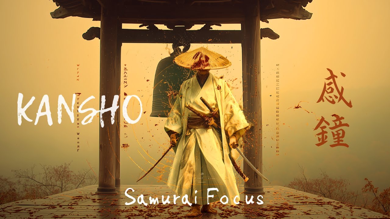 Samurai Focus - KANSHO (感鐘) : Motivational Japanese Music for Deep Work & Mental Power | 432 Hz