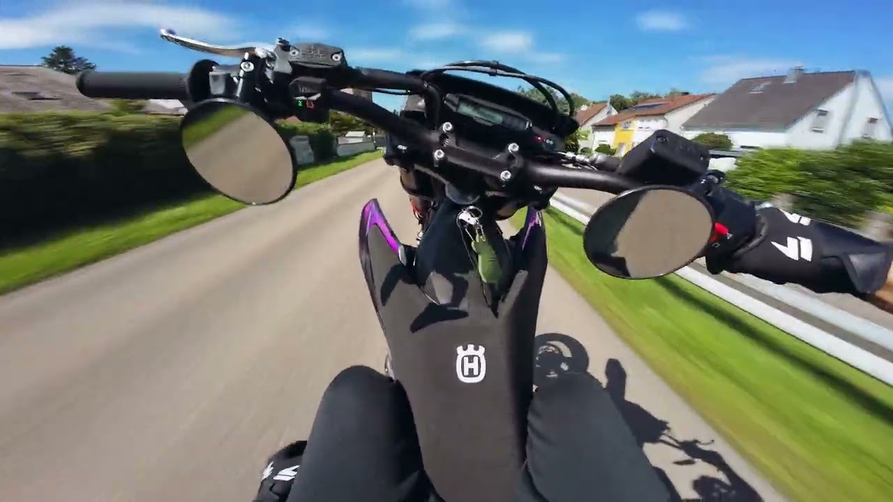 Husqvarna 701 | RAW SOUND of LeoVince Nero full exhaust system | Summer ride 2025  | Wheelies | POV
