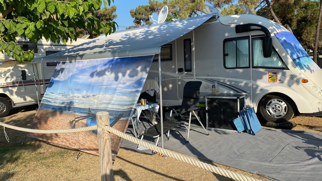 Rundgang Camping Bon Repos Santa Susanna Spanien