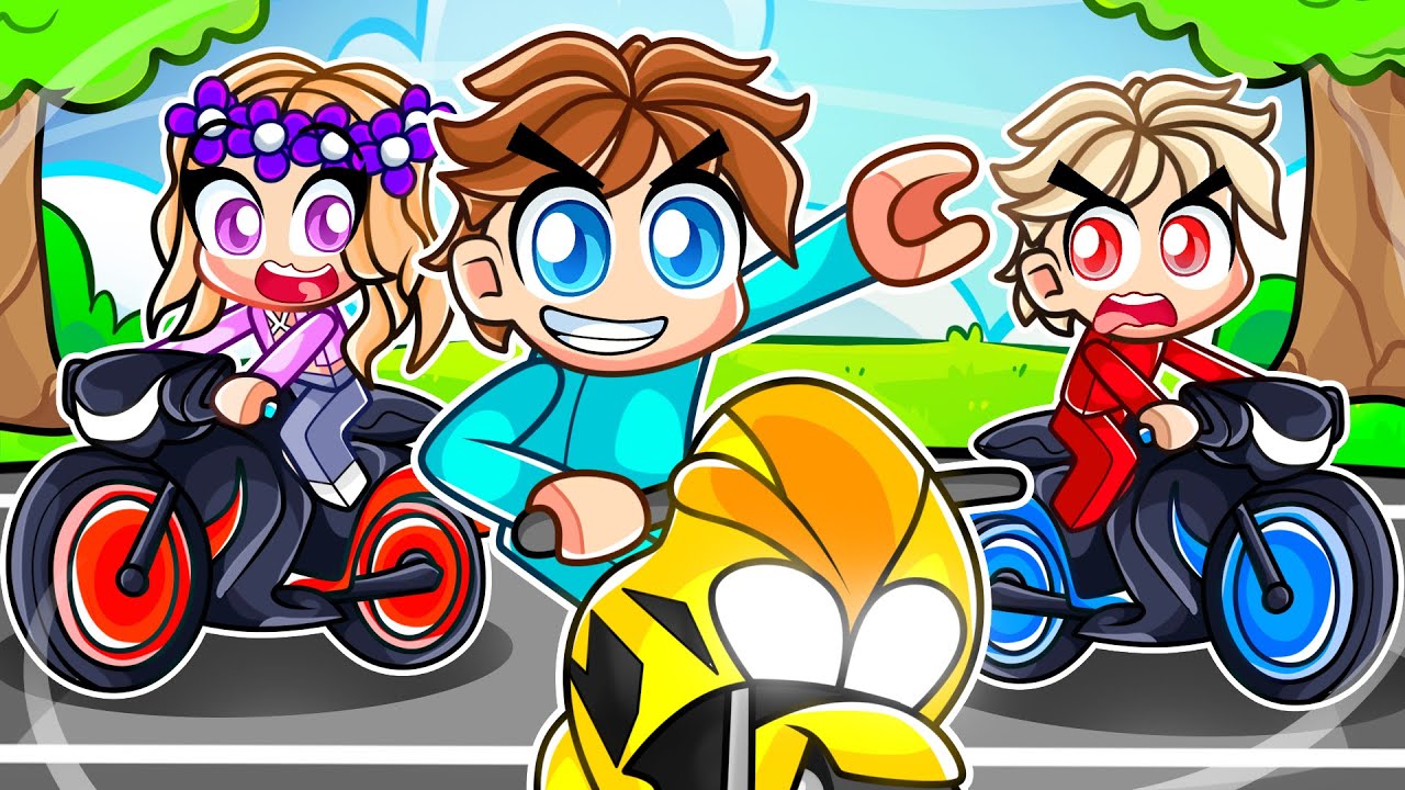 My BULLIES Called Me a NOOB, So I Used the FASTEST MOTORCYCLE in Driving Empire!