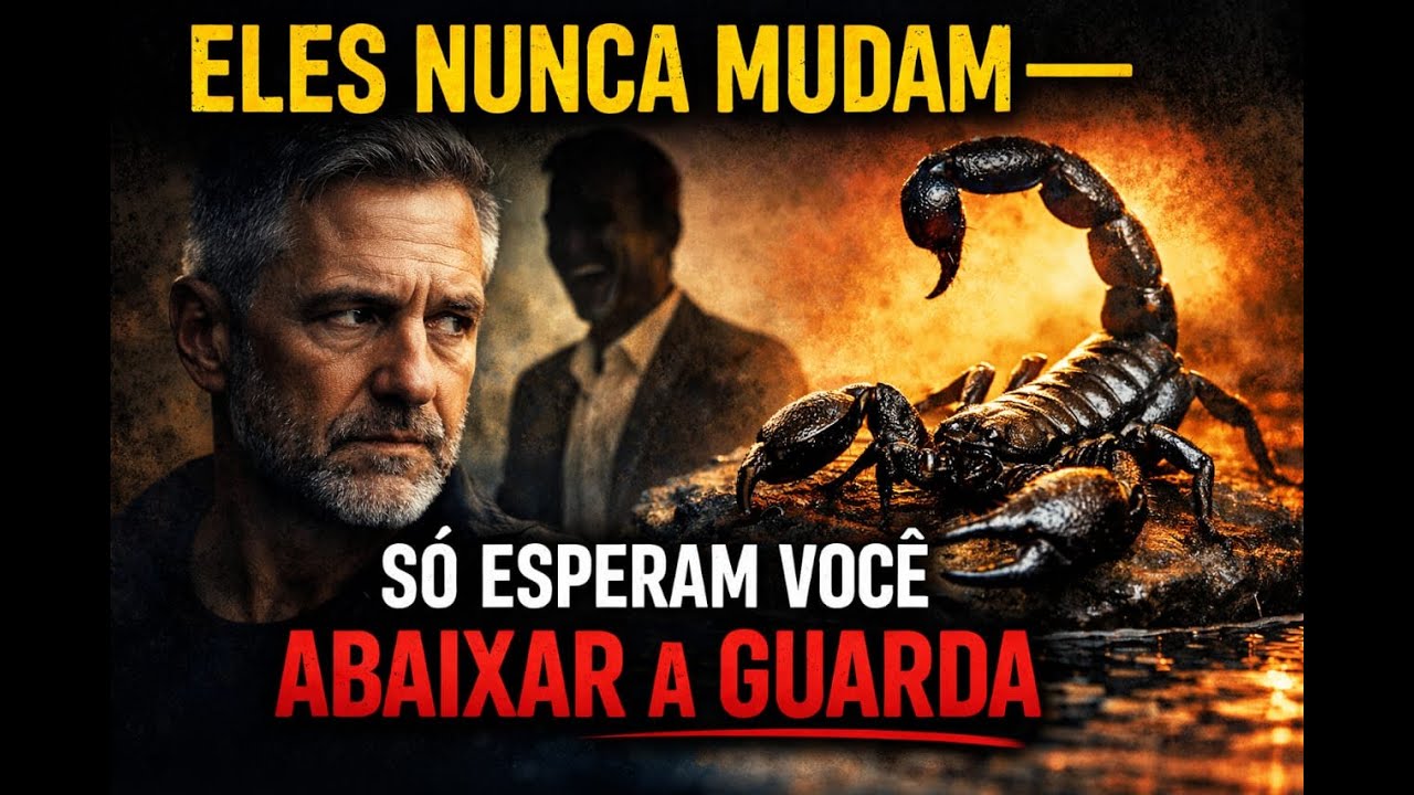 ELES NUNCA MUDAM, SÓ ESPERAM VOCÊ ABAIXAR A GUARDA