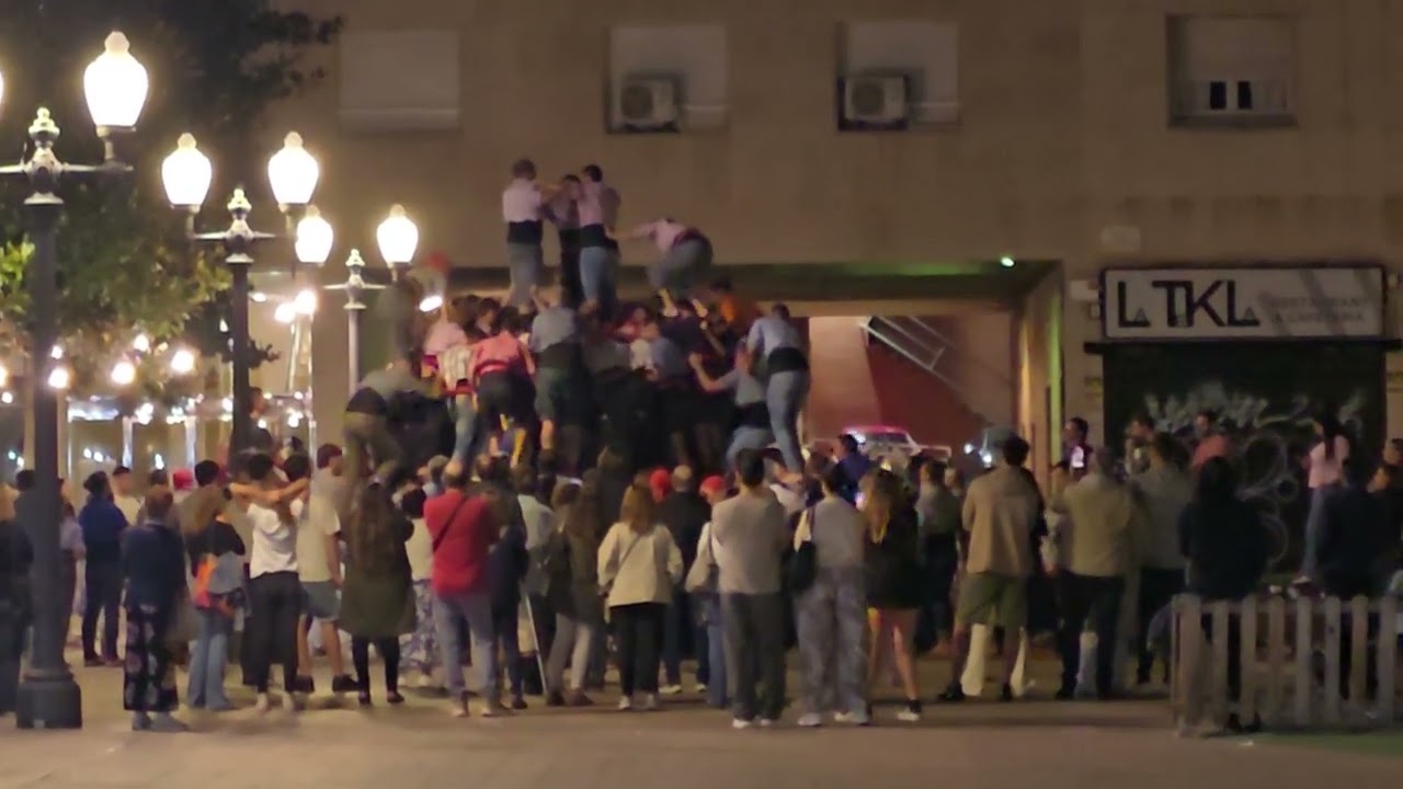 Human Tower Training in Tarragona 🏗 | Castellers of Catalonia (Spain 2025)