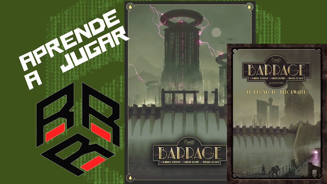 Barrage y Expansión Leeghwater, Juego de mesa,Repaso 