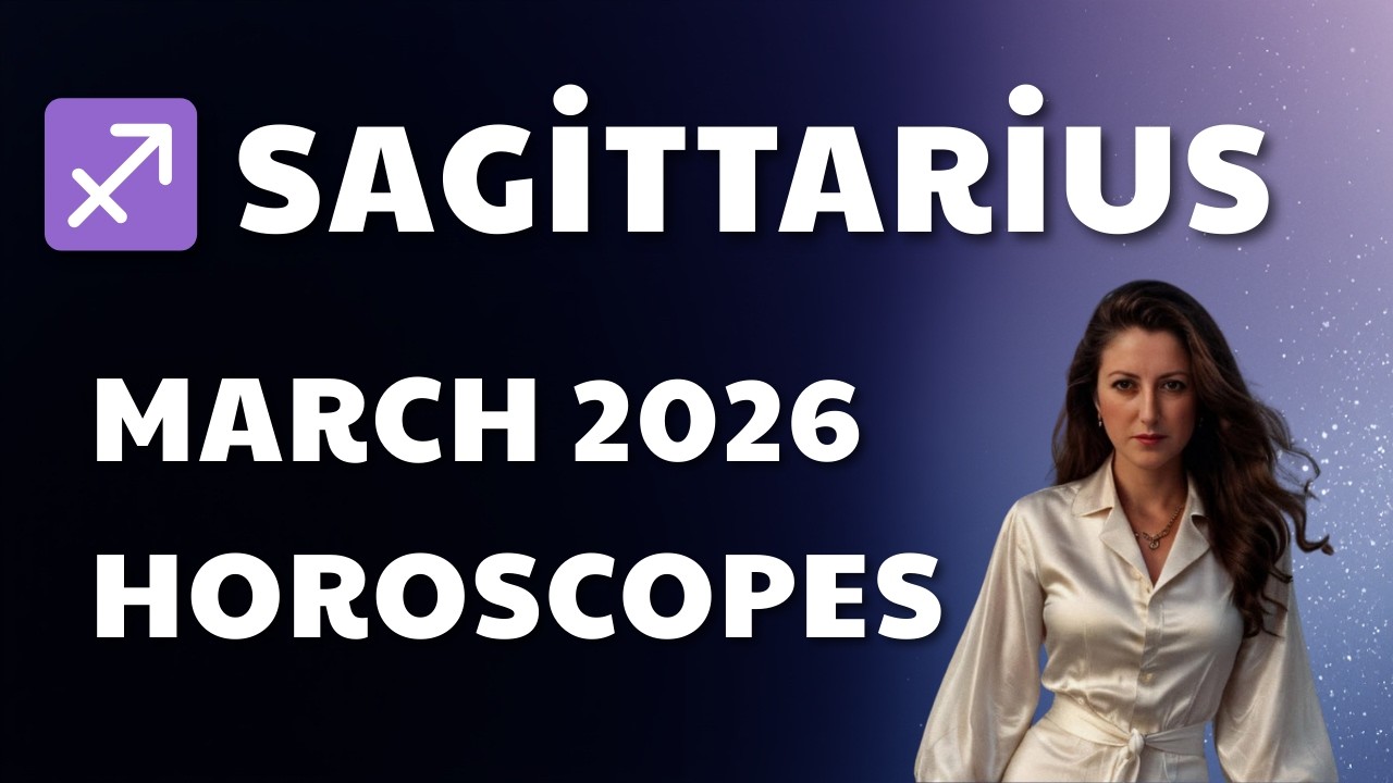 ♐ Sagittarius March 2026 horoscopes | A month that will change your life.