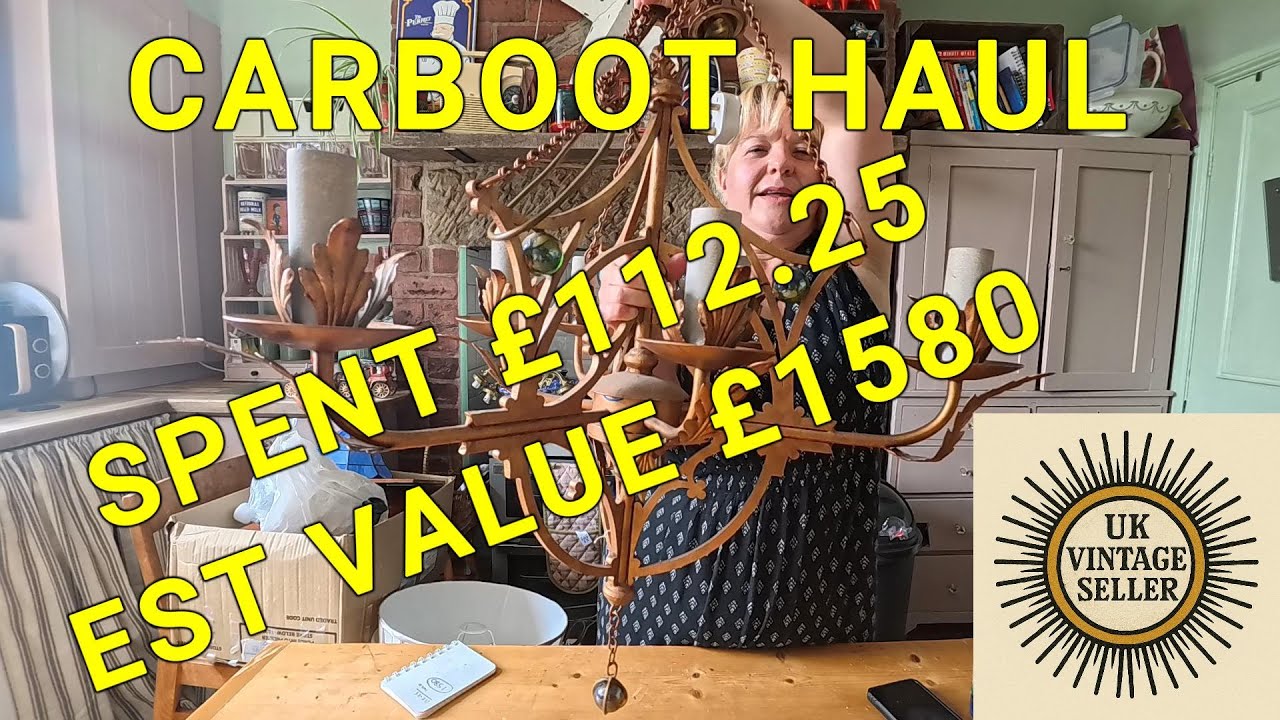 CARBOOT HAUL £112.25 iNTO £1580