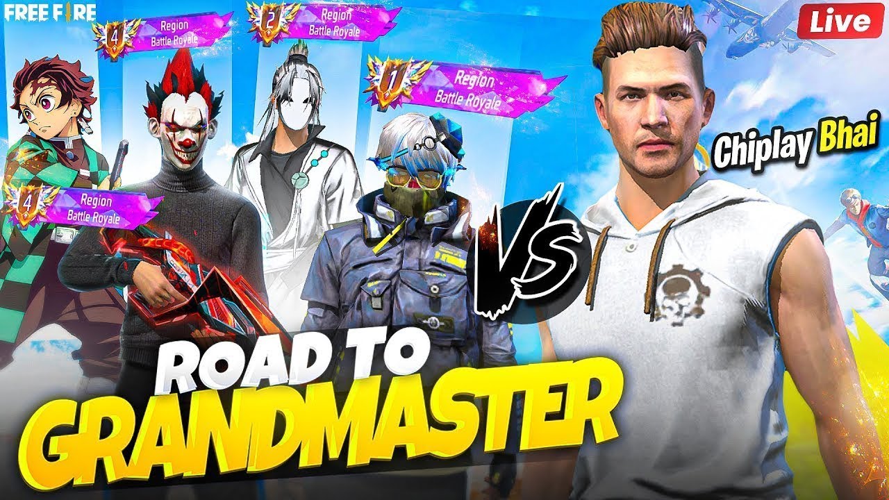 🔴 [Live] CHIPLAY YT ❗️Gold To Grandmaster 🥵 Rank Pushing🗿#freefire  #shortsfeeds #freefirelive