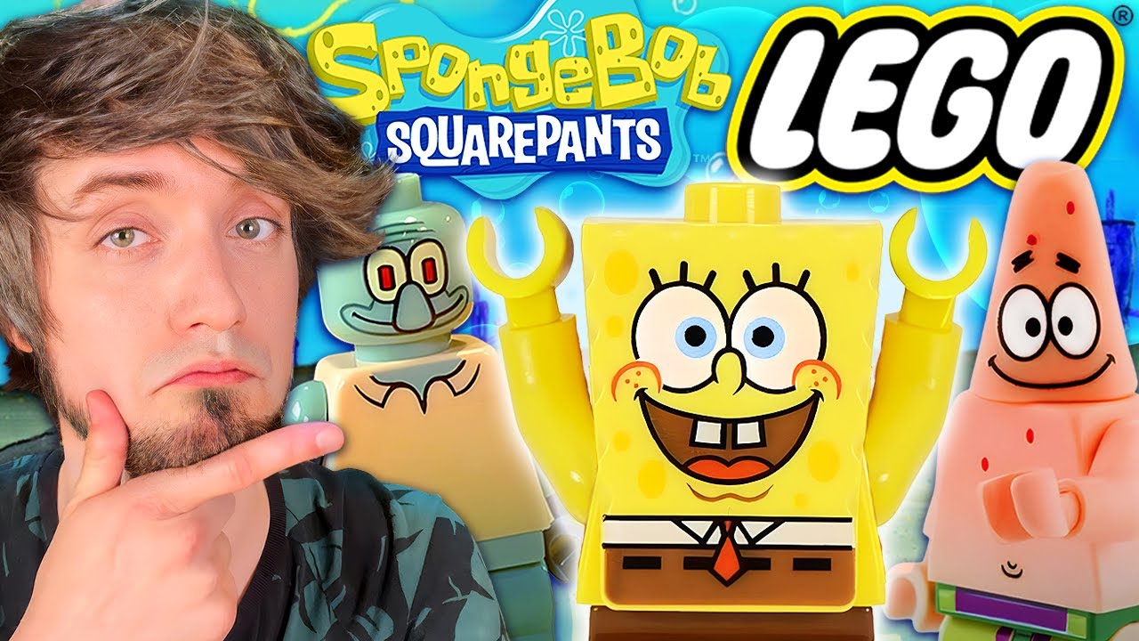 I built a 2000's Spongebob Lego set!