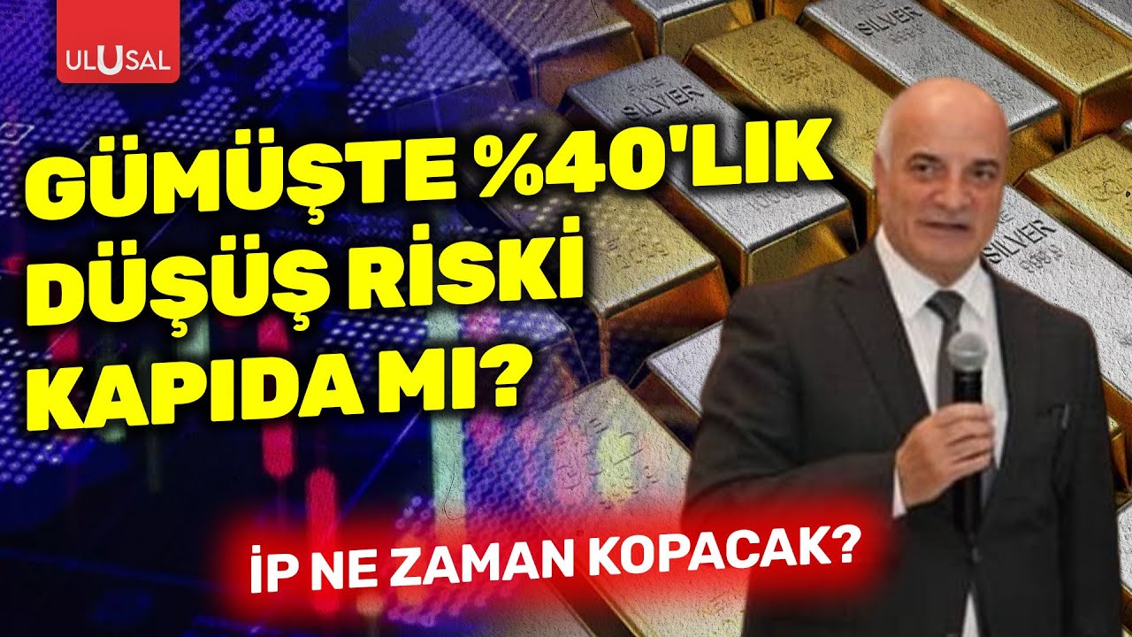 Gümüşte %40'lık düşüş riski kapıda mı? İp ne zaman kopacak? | Ekonomist Hikmet Baydar