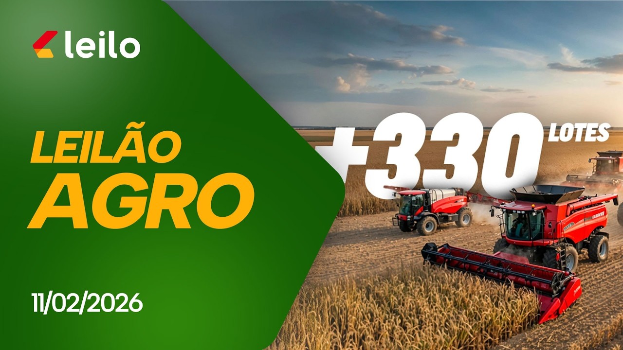Leilão Agro 11/02/2026 09:30H