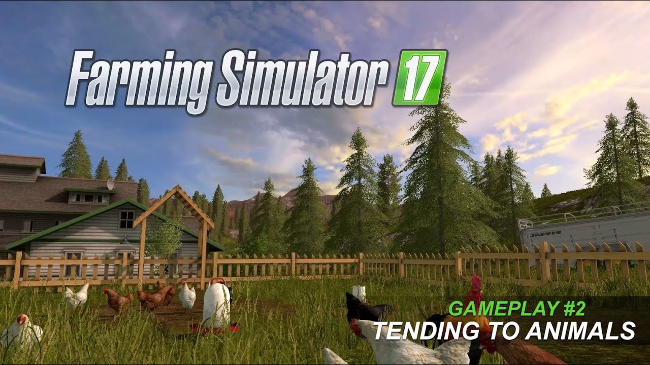 Farming Simulator 17 | Tending to Animals Gameplay Trailer 2 | PS4