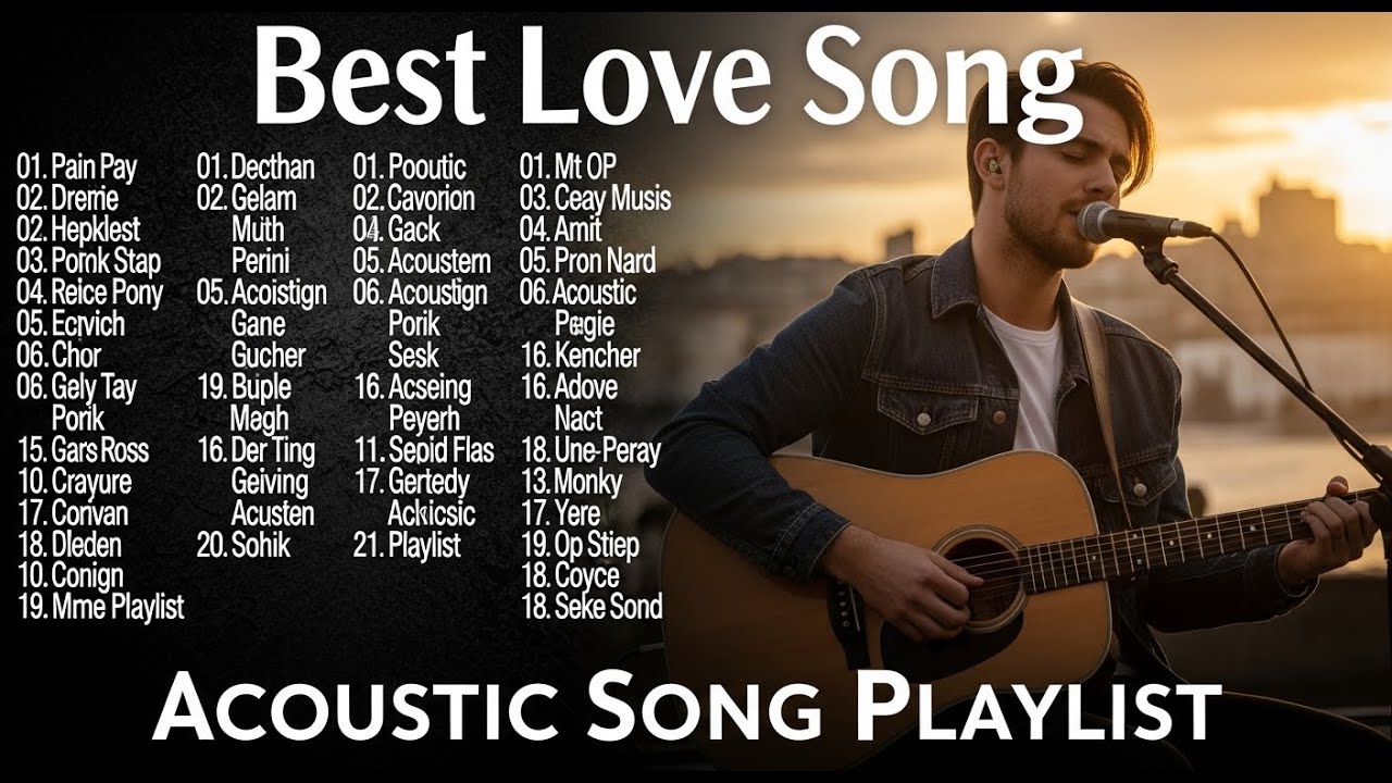 ACOUSTIC MUSIC PLAYLIST Vol 【2201】 Chill Acoustic Playlist