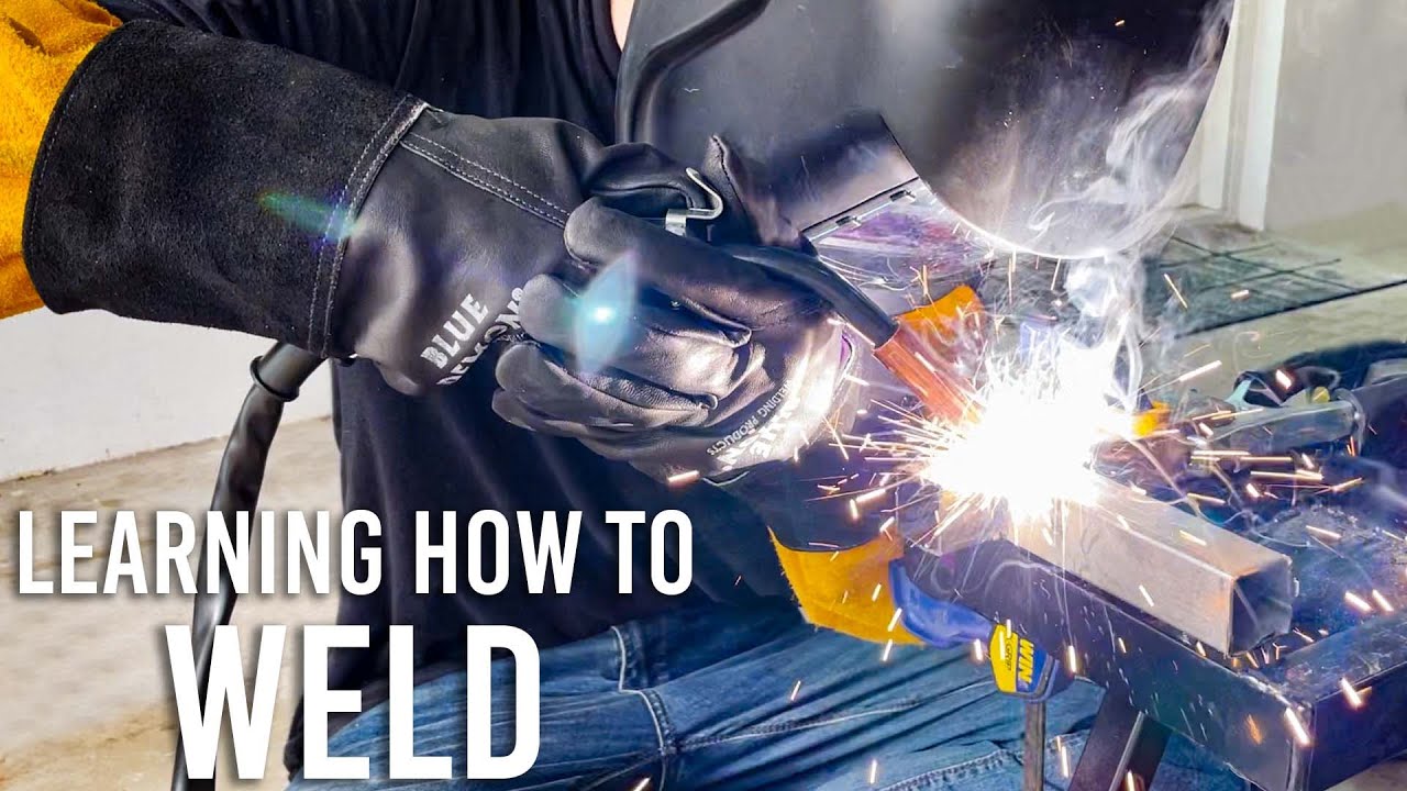 First Welds with the Blue Demon 140MSI!