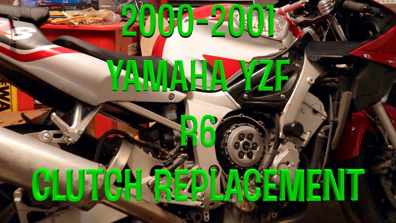 Замена сцепления Yamaha YZF-R6 2000-2002 годов