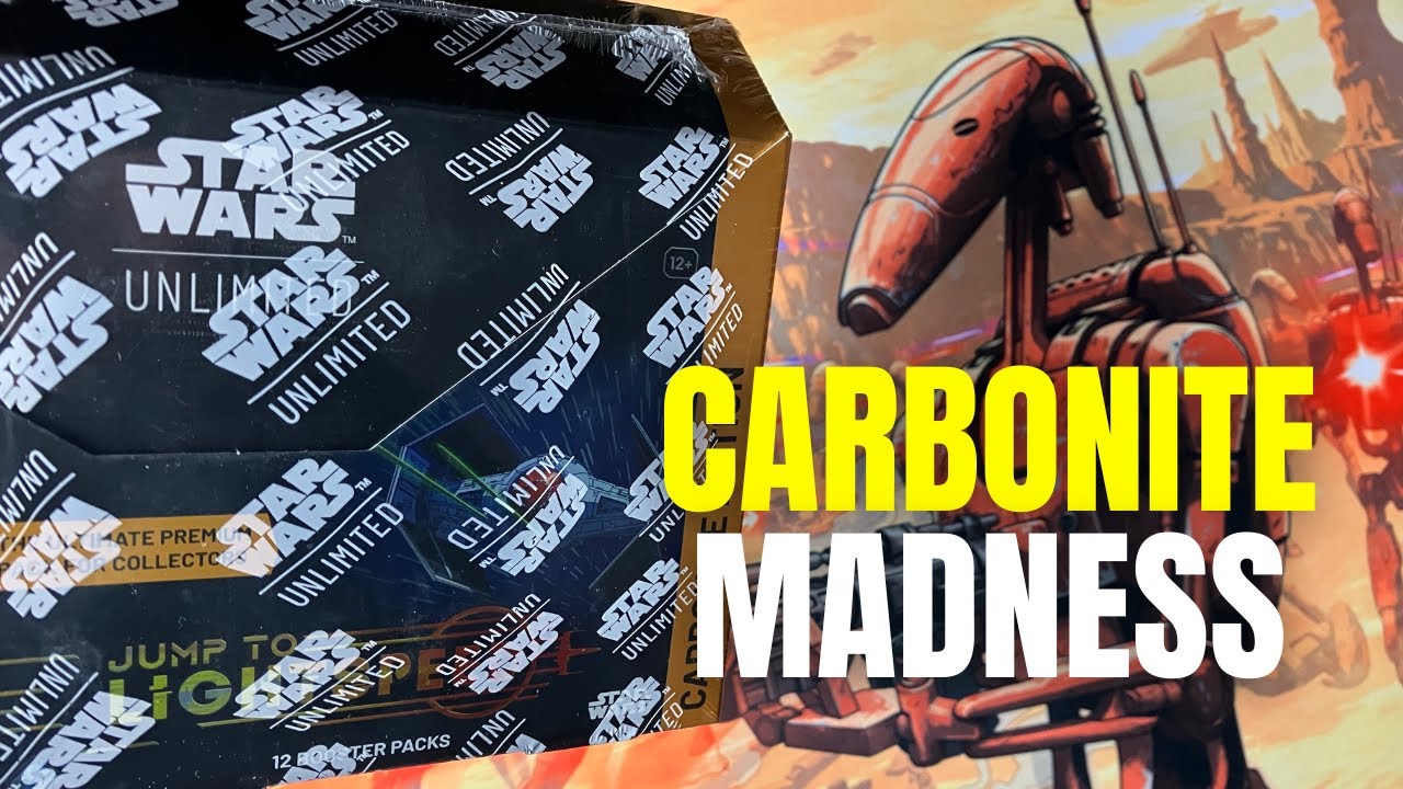 Opening Carbonite - The Star Wars: Unlimited Collector Box