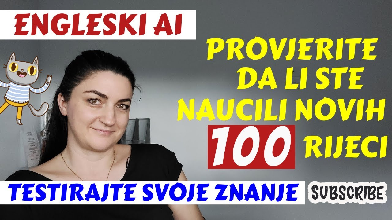NOVIH 100+ RIJECI NA JEDNOM MJESTU!