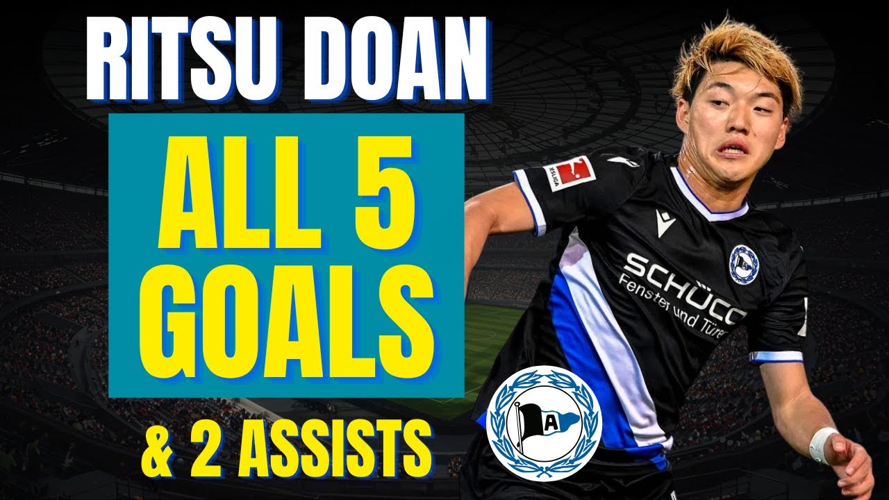 Ritsu Doan - ALL 5 GOALS & ASSISTS FOR ARMINIA BIELEFELD | Skills & Highlights