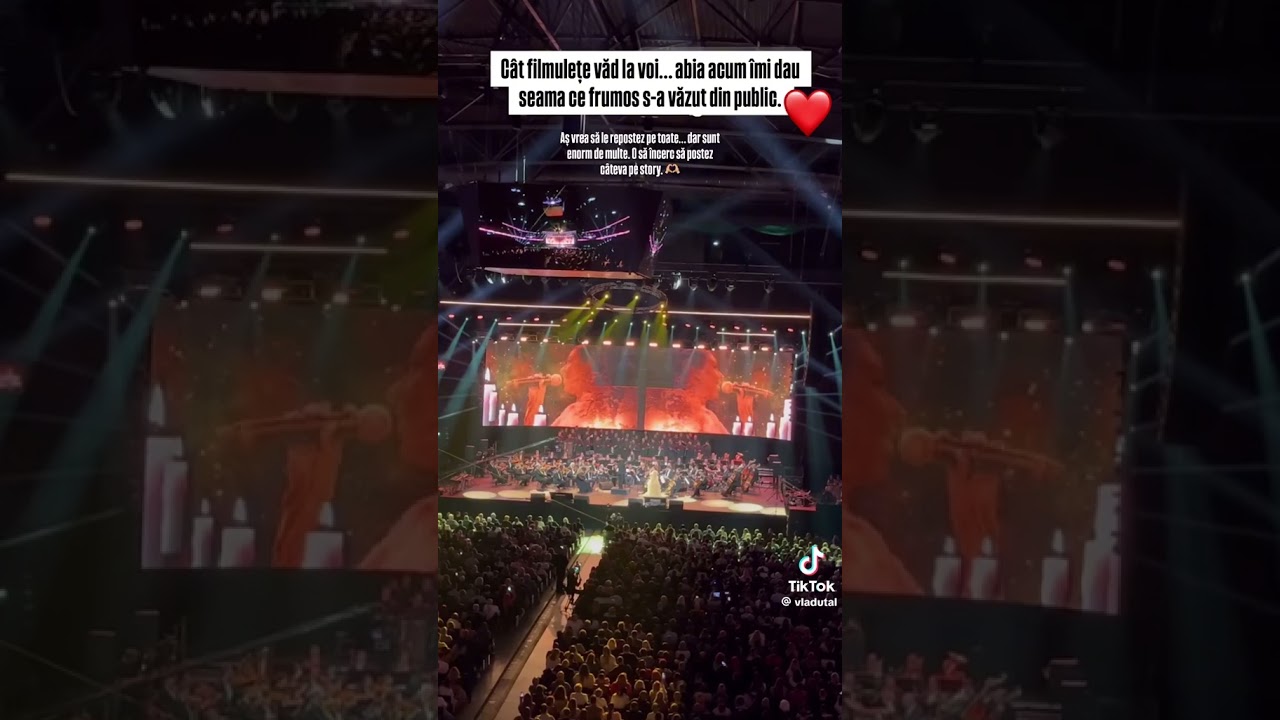Vlăduța Lupau, concert sold-out in BT Arena din Cluj (6 aprilie 2025)
