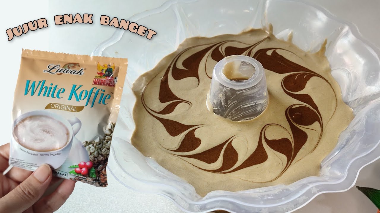 RESEP ANDALAN ‼️ ANTI GAGAL, PASTI BERHASIL. RESEP BOLU KUKUS KOPI LUWAK WHITE KOFFIE