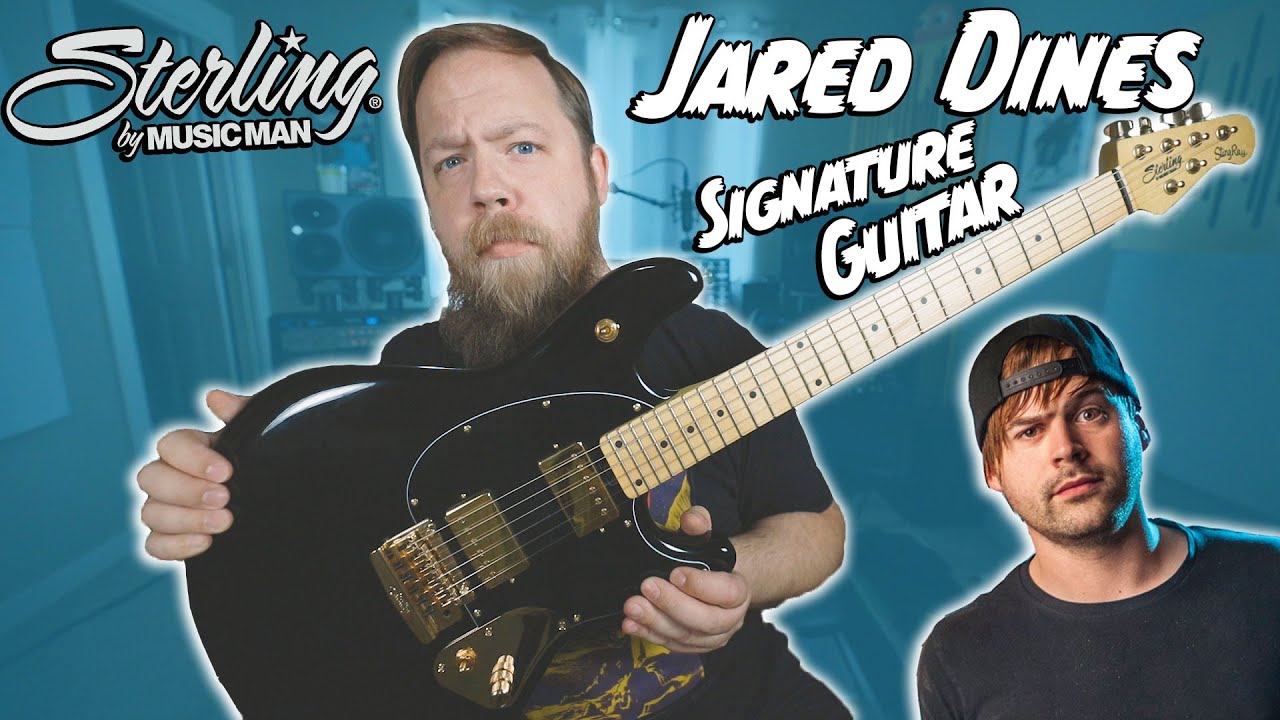ROCK MACHINE! Sterling Jared Dines Signature Guitar!