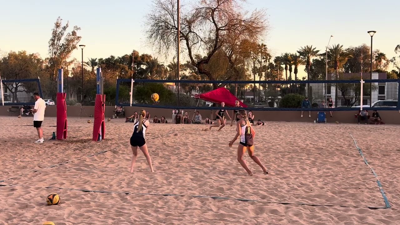 Kallie & Marcella BVB 1.1 2/25/26 Lost 10-21
