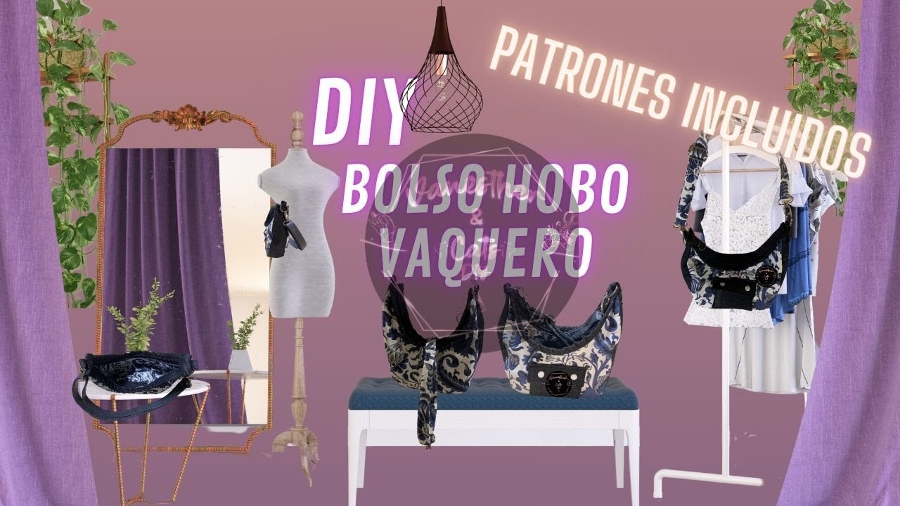 👜👛DIY Como hacer BOLSO HOBO  | Tendencia 💝