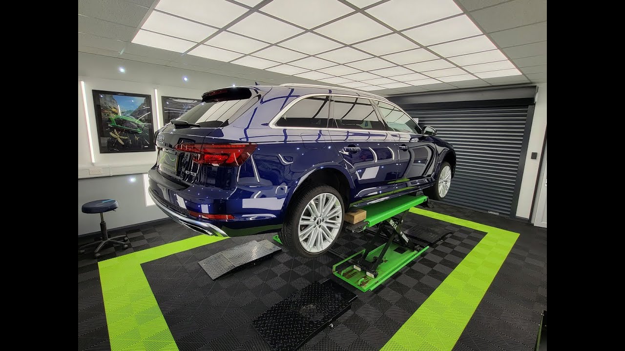 Audi A4 Navarra Blue December Detail Offer With @SystemXceramic