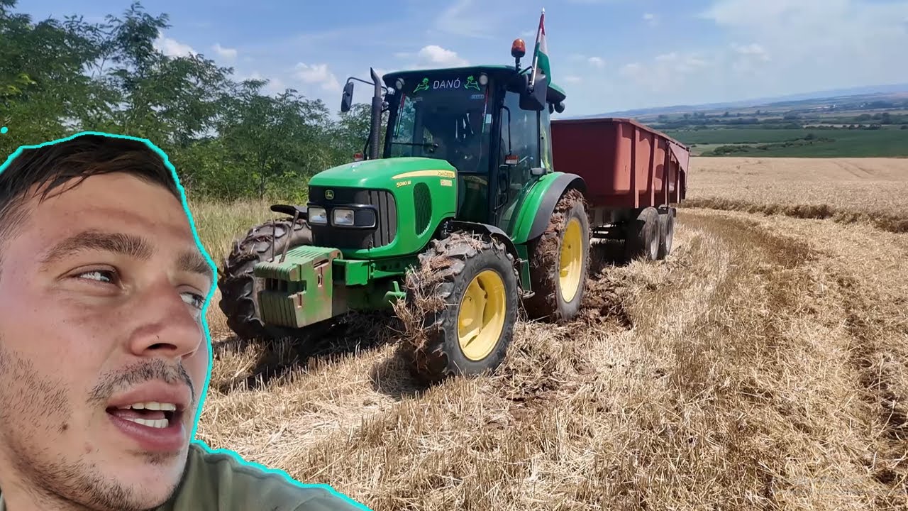 MEGLÁGYULT A BUZA FÖLD😱 ÉREZTE A JOHN DEERE!