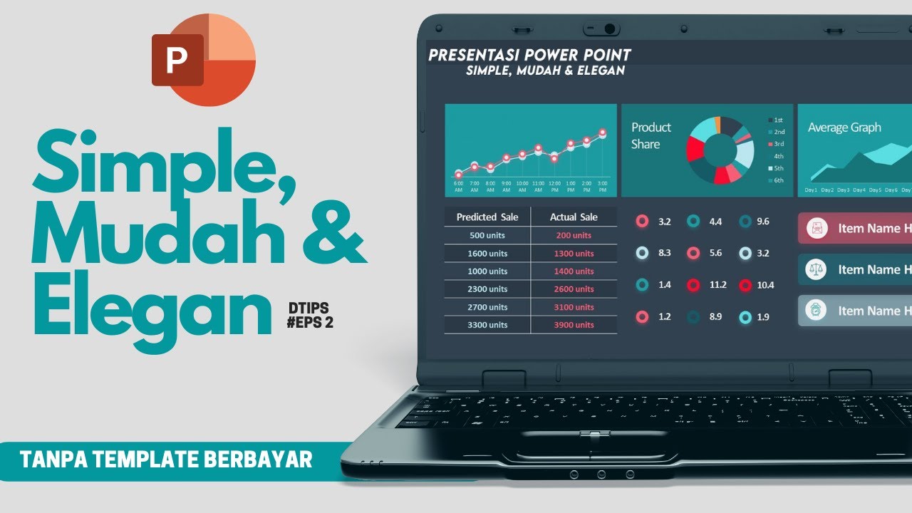 Bikin Presentasi Elegan, Tanpa Template | Pake Powerpoint ? Bisa Banget ! #Dtips EPS 2