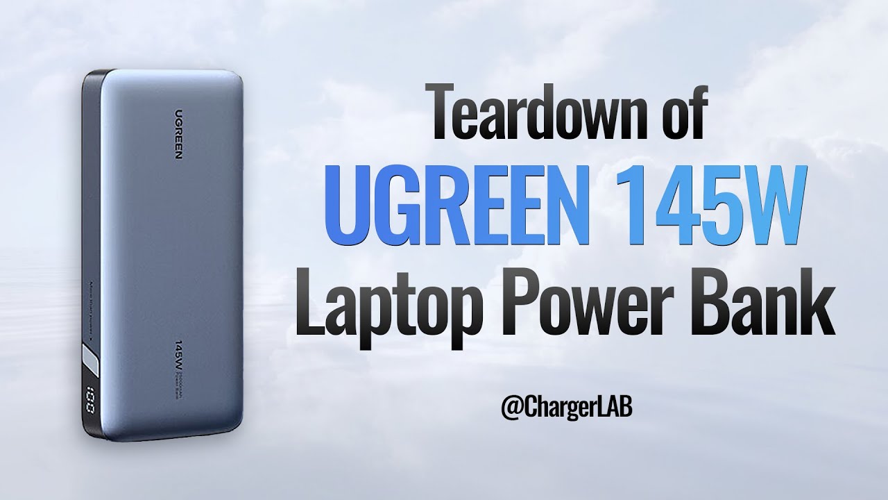 Разборка портативного внешнего аккумулятора UGREEN Superbox мощностью 145 Вт (25000 мА·ч)