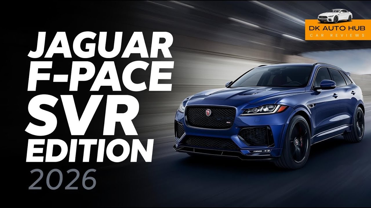Jaguar F-PACE SVR 575 Edition 2026 – Full Review, Specs & Performance SUV
