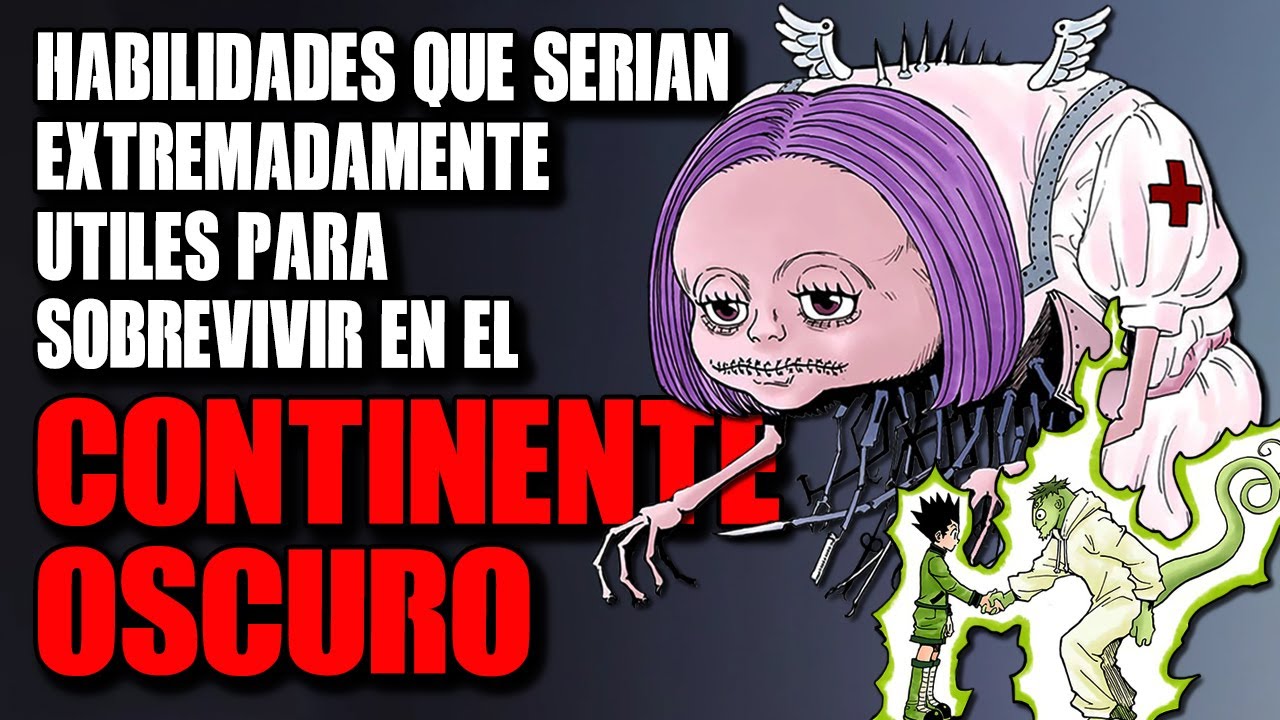 Las 8 habilidades más útiles para sobrevivir en el Continente Oscuro
