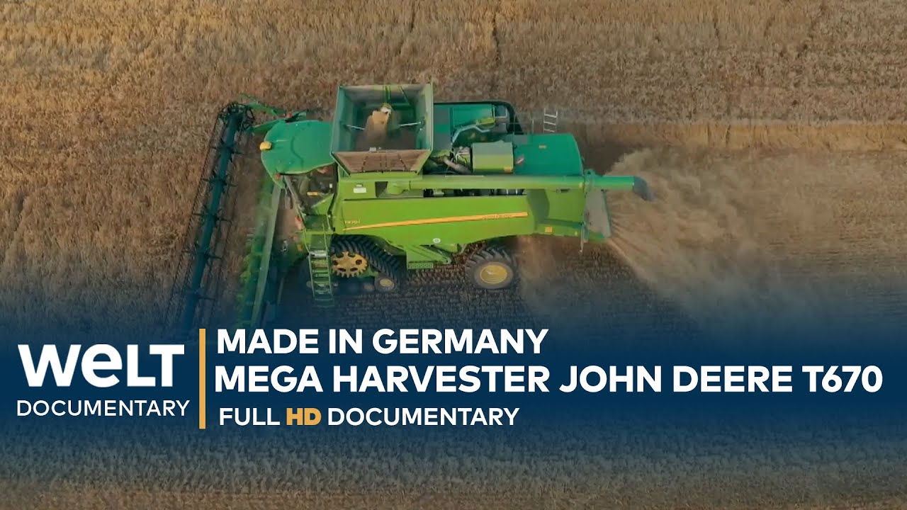 AGRICULTURE MONSTER: John Deere T670 - The Mega Harvester Made in Germany | Full Documentary