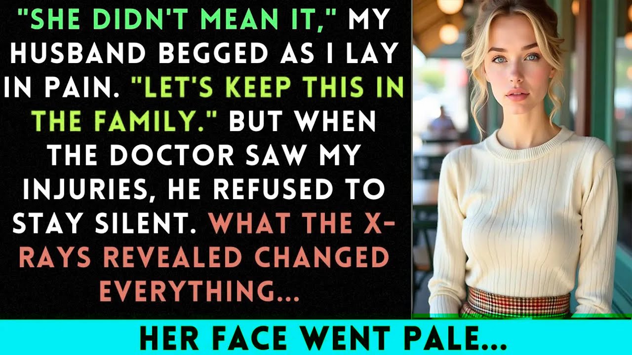 My MIL Pushed Me Down The Stairs—Husband Said 'Don't Report.' But The Emergency Room Changed Ever...